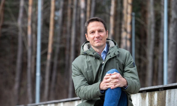 Vytautas Paukštys, reklamos platformos „Eskimi“ vadovas ir įkūrėjas. Juditos Grigelytės (VŽ) nuotr.