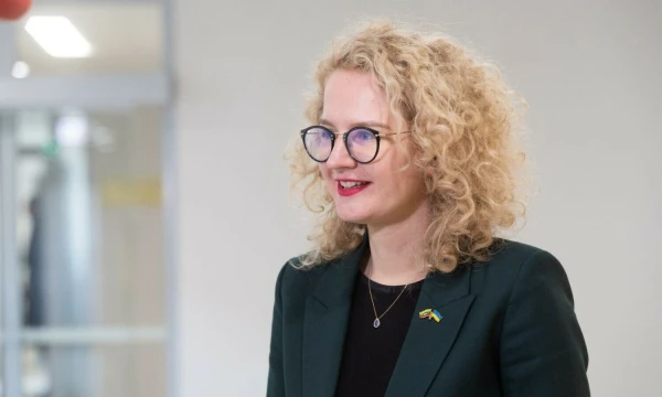 Aušrinė Armonaitė, ekonomikos ir inovacijų ministrė. Juditos Grigelytės (VŽ) nuotr.