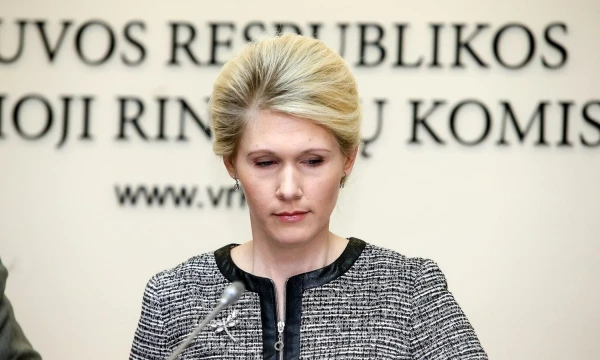 Laura Matjošaitytė, VRK vadovė. Vladimiro Ivanovo (VŽ) nuotr. 