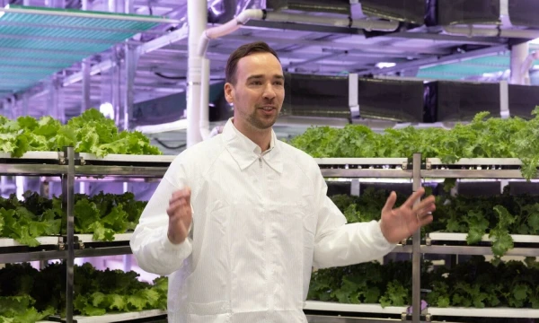 Valentinas Civinskas, UAB „Leafood“ vadovas. Juditos Grigelytės (VŽ) nuotr.