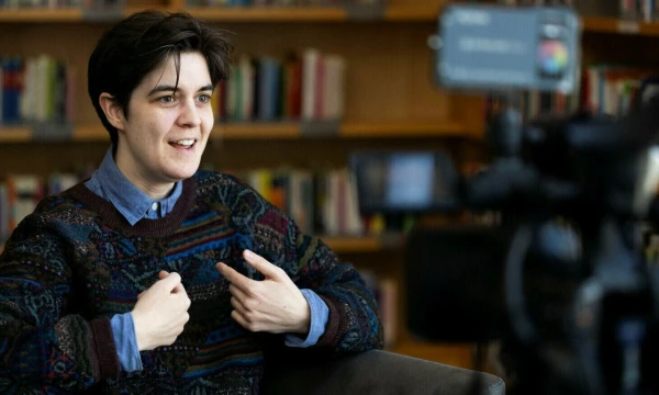 Milijonierė paveldėtoja Marlene Engelhorn sau pasiliko tik 3 mln. Eur. Lisos Leutner („Reuters“ / „Scanix“) nuotr.