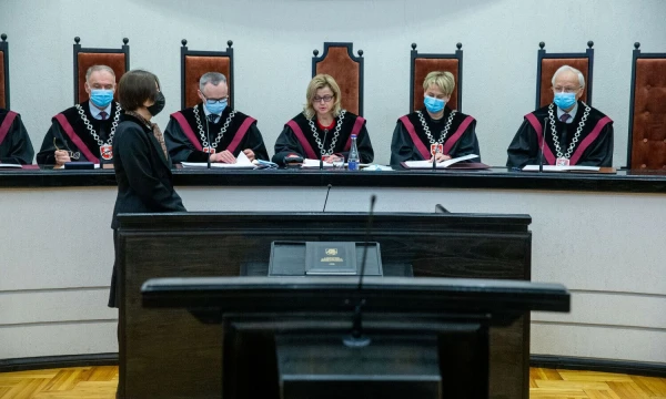 Konstitucinis Teismas. Vladimiro Ivanovo (VŽ) nuotr.
