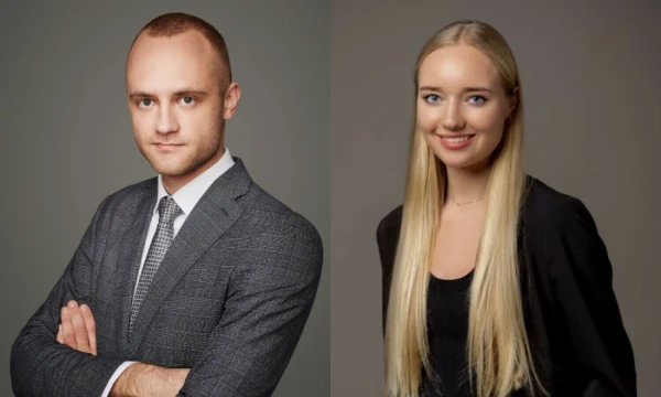 Tautvydas Užkuras,  advokatų kontoros „Glimstedt“  teisininkas, Izabelė Šekaitė, advokatų kontoros „Glimstedt“  teisininkė
