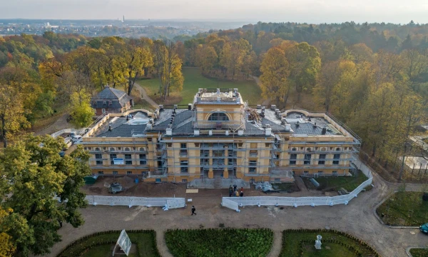 Trakų Vokės dvaro sodyba. Sauliaus Žiūros nuotr. 
