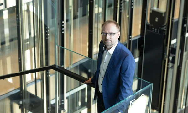 Paulius Pakutinskas, „Telia“ vyriausiasis juriskonsultas, teisės profesorius.
Vladimiro Ivanovo (VŽ) nuotr.