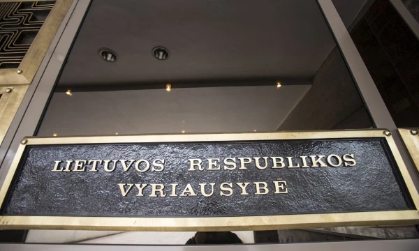 Lietuvos Respublikos Vyriausybės rūmai Vilniuje.  Vadimiro Ivanovo nuotr.