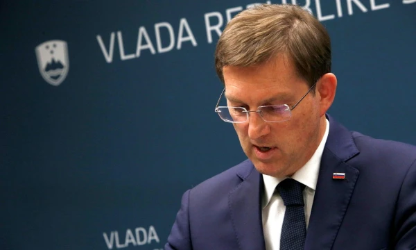 Miro Ceraras, postą paliekantis Slovėnijos ministras pirmininkas. Boruto Zivulovičiaus (Reuters / Scanpix) nuotr.
