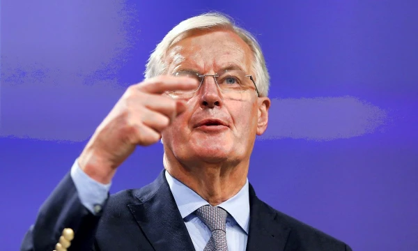 Michelis Barnier, vyriausiasis ES derybininkas. Francois Lenoir (Reuters / Scanpix) nuotr.
