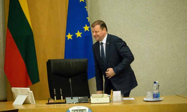 Strateginių projektų portfelio komisijai vadovauja premjeras Saulius Skvernelis. Vladimiro Ivanovo (VŽ) nuotr.