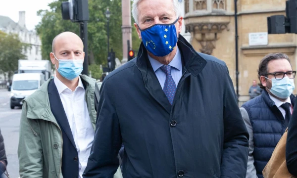 ES vyriausiasis derybininkas Michelis Barnier. Marko Thomas („ZUMA PRESS“ / „Scanpix“) nuotr. 