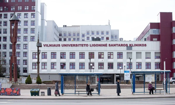 Vilniaus universiteto ligoninė Santaros klinikos. Juditos Grigelytės (VŽ) nuotr.