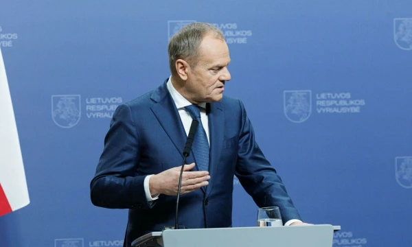 Donaldas Tuskas, Lenkijos premjeras. Vladimiro Ivanovo (VŽ) nuotr.