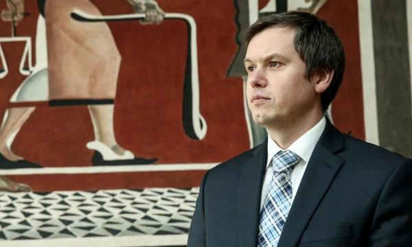 Vytautas Valvonis, Lietuvos banko Priežiūros tarnybos direktoriaus. Vladimiro Ivanovo (VŽ) nuotr.