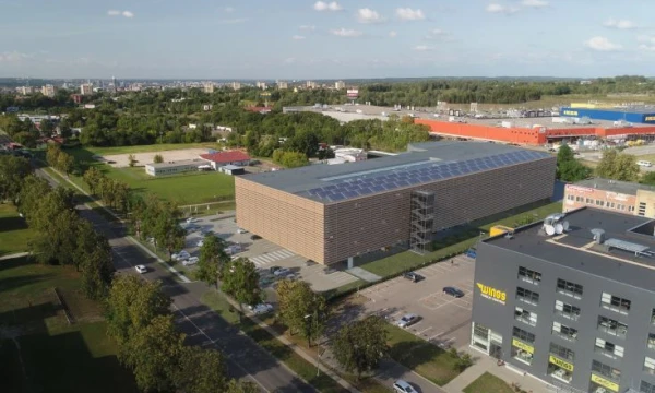 Bendrovės vizualizacija.