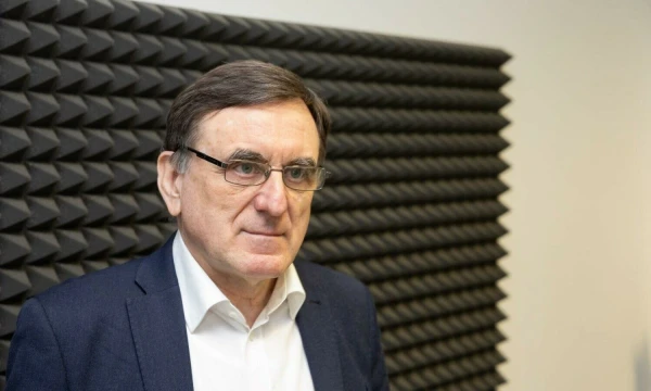 Lauras Bielinis, Vytauto Didžiojo universiteto profesorius, politologas. Juditos Grigelytės (VŽ) nuotr.