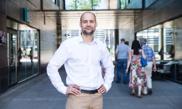 Andrius Ojeras, UAB „SEMS Technologies“ direktorius. Juditos Grigelytės (VŽ) nuotr.