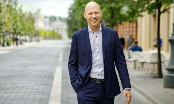 Jungtinės centrinės kredito unijų grupės „Kreda“ (JCKU) Operacinės rizikos, informacinio saugumo ir ESG rizikų vadovas Marius Beliūnas.