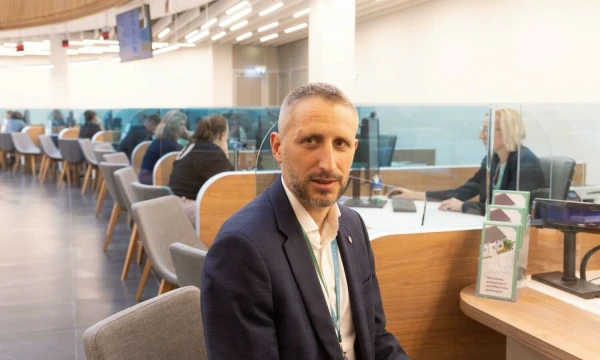 Adrijus Jusas, „Registrų centro“ vadovas. Juditos Grigelytės (VŽ) nuotr.