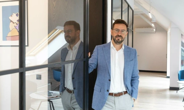 Šarūnas Dyburis, UAB „AIMS International Lietuva“ vadovaujantis partneris. Juditos Grigelytės (VŽ) nuotr.