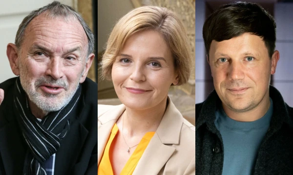 Marius Jakulis Jason, Julita Varanauskienė, Mindaugas Navickas. VŽ montažas.