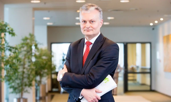 Gitanas Nausėda, SEB banko prezidento patarėjas, finansų analitikas. Juditos Grigelytės (VŽ) nuotr.