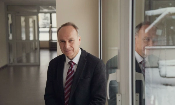 Saulius Jurkevičius, Vilniaus licėjaus direktorius. Vladimiro Ivanovo (VŽ) nuotr.