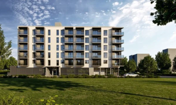 Bendrovės vizualizacija.