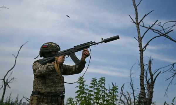 Rusų karys Ukrainoje. IMAGO/„Scanpix“ nuotr.