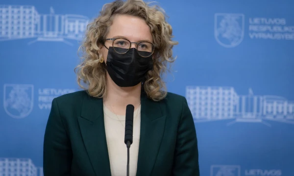 Aušrinė Armonaitė, ekonomikos ir inovacijų ministrė. Dariaus Janučio (LRVK) nuotr.