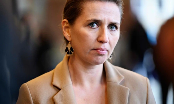 Danijos premjerė Mette Frederiksen. Philipo Davali (AFP/Scanpix) nuotr.
