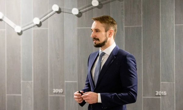 Vaidotas Rūkas, „INVL Asset Management“ Investicijų valdymo departamento direktorius. Juditos Grigelytės (VŽ) nuotr.