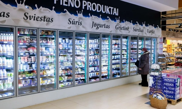 Pačių gaminti pieno gaminiai sudaro apie pusę viso „Norfos“ parduotuvėse parduodamo tokių gaminių kiekio. VLADIMIRO IVANOVO NUOTR.
