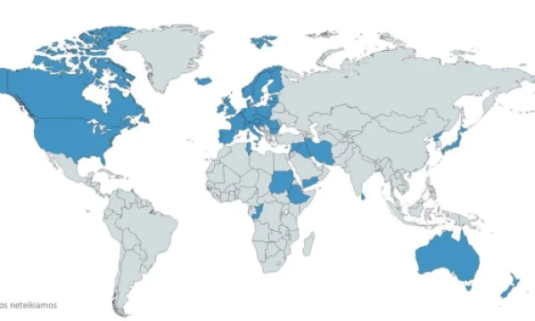 Eksporto kredito garantijos teikiamos už eksporto sandorius į šalis, kur yra didelė neatsiskaitymo rizika, o neteikiamos, pvz., į ES valstybes (be Graikijos), Australiją, Japoniją, JAV, Kanadą, Norvegiją, Šveicariją.