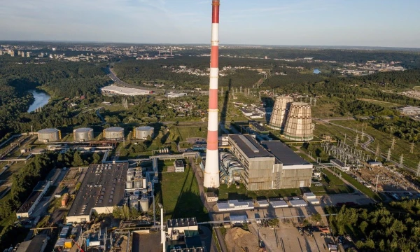 Statoma Vilniaus kogeneracinė jėgainė. Vladimiro Ivanovo (VŽ) nuotr.