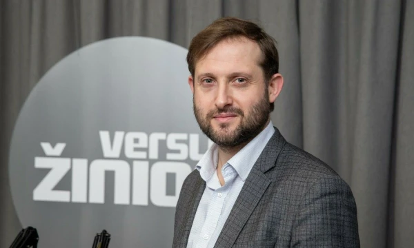 Deividas Šlekys, politologas. Vladimiro Ivanovo (VŽ) nuotr.