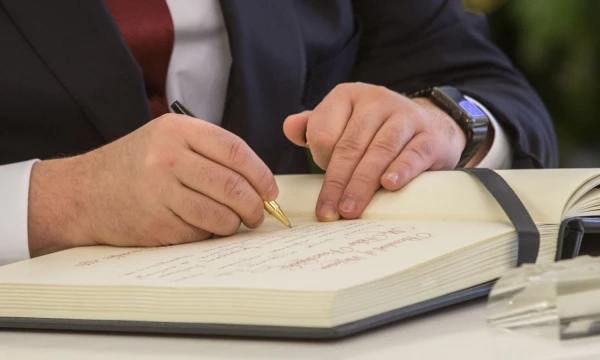 Nacionalinį susitarimą dėl šaliai būtinų reformų pasirašys Vyriausybės, darbdavių ir profsąjungų atstovai. Juditos Grigelytės (VŽ) nuotr.