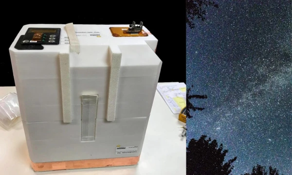 ISS orbitoje dangumi metus skries „dėžė“ su 12 butelių vyno. „nasa.gov“ nuotr. 