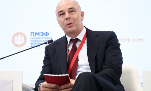Rusijos finansų ministras Antonas Siluanovas. Antono Novoderezhkino (TASS / „Scanpix“) nuotr.