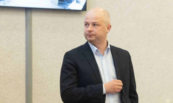 Simonas Gentvilas, aplinkos ministras. Juditos Grigelytės (VŽ) nuotr.