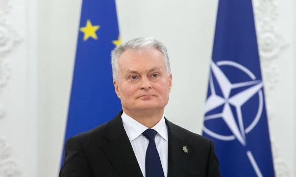 Gitanas Nausėda, Lietuvos Prezidentas. Juditos Grigelytės nuotr.