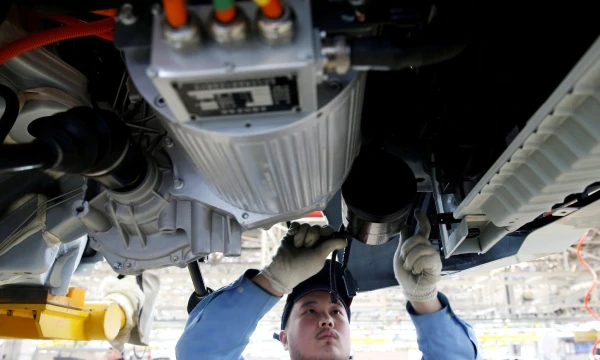 Elektra varomi automobiliai, kaip ir autonominiai, smarkiai prisideda prie rinkoje vykstančių pokyčių.
Kim Kyung Hoono („Reuters“ / „sCANPIX“) NUOTR.