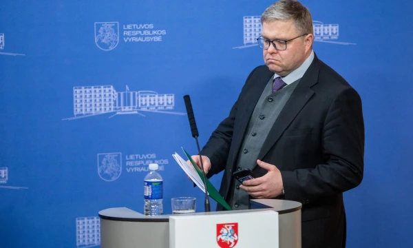 Vitas Vasiliauskas, Lietuvos banko valdybos pirmininkas. Vladimiro Ivanovo (VŽ) nuotr.