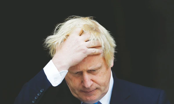 Borisas Johnsonas, Jungtinės Karalystės premjeras.  PHILO NOBLE’O („REUTERS“ / „SCANPIX“) nuotr.
