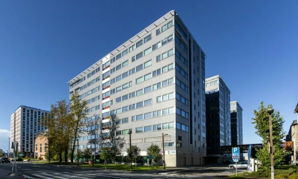 Biurų pastatai kvartale „Ulemiste City“ Taline. „Aripaev“ nuotr.