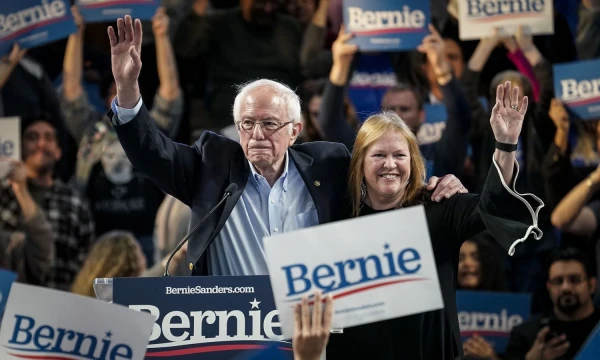 Pagrindinė Bernie revoliucijos jėga – jauni rinkėjai. AFP nuotr.