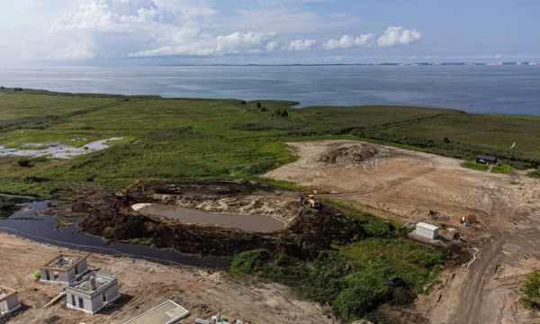 Svencelėje, Klaipėdos rajone, kylantis kvartalas „Vėjo miestelis“. Vladimiro Ivanovo (VŽ) nuotr.