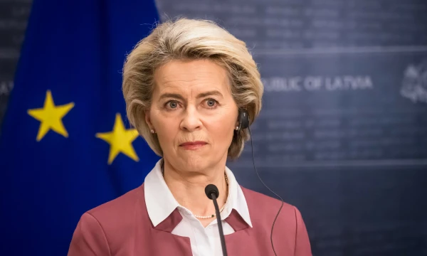 Ursula von der Leyen, Europos Komisijos pirmininkė. Gintso Ivuskanso (AFP/ „Scanpix“) nuotr.