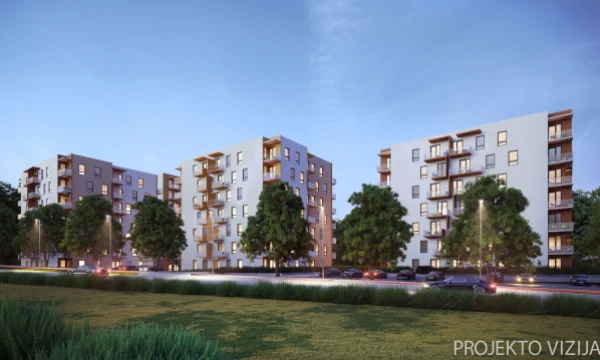 Bendrovės vizualizacija.