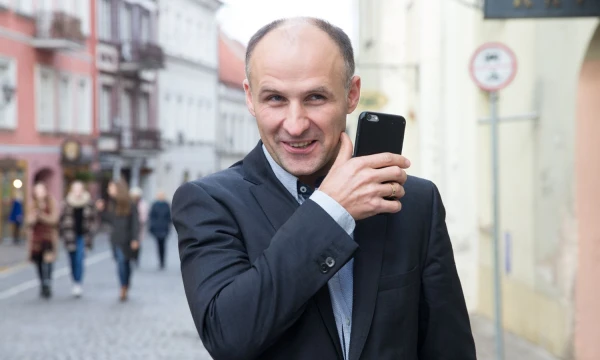 Pranas Kuisys, „Bitės Lietuvos“ vykdomasis direktorius: „Į projektą sudėsime tai, ką kiekviena įmonė turi geriausia, tokia yra ir akcininkų logika.“ Juditos Grigelytės (VŽ) nuotr.