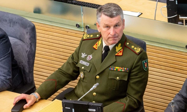 Generolas majoras Valdemaras Rupšys - kandidatas į kariuomenės vadus. Juditos Grigelytės (VŽ) nuotr.